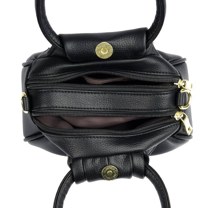 Geraffte Cloud Mini Tasche Mit Ringgriff Und Schultergurt_voghion.com