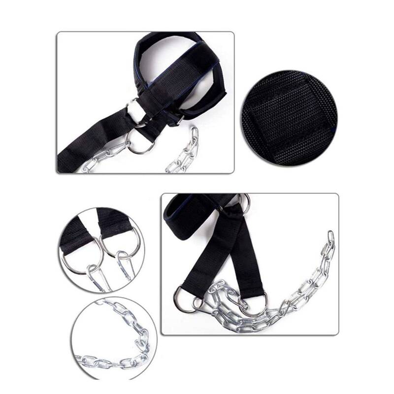 Head And Neck Barbell Chain Headgear, Muscle Trainer, Shoulder Weight-bearing Strength Device, Head Training Device_desvips.com