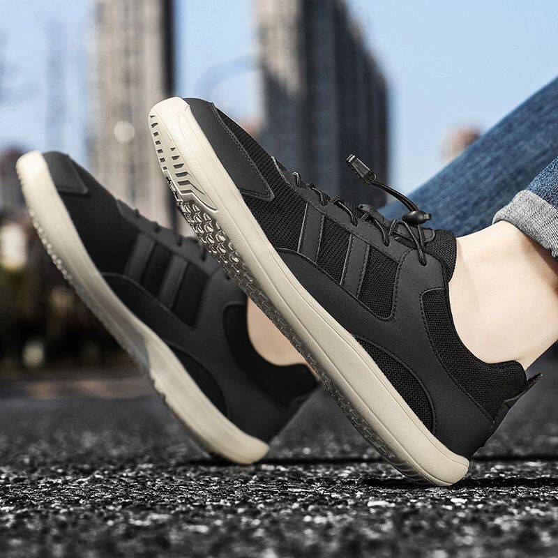 Men's 2026 New Summer Fabric Breathable Sports Casual Sneakers For Teenagers, Retro Trendy Wide-toed German Training_vogvips.com
