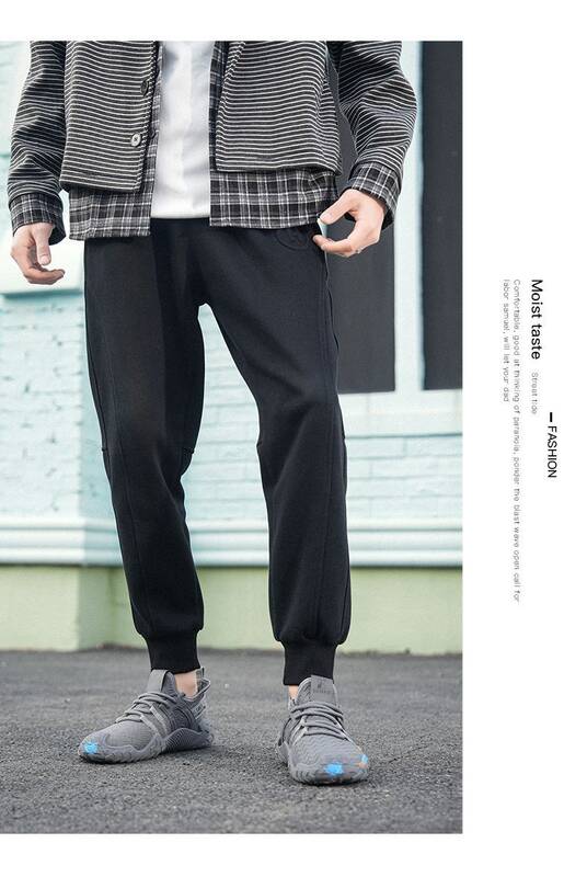 European Men's New Summer Trendy Fly-knit Breathable Sports Shoes, Outdoor Casual Versatile Lightweight Running Shoes_vogvips.com
