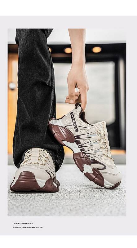 Men's Dad Shoes, New Summer Style, Trendy And Fashionable Versatile Sneakers, Popular Online, Height-increasing_vogvips.com