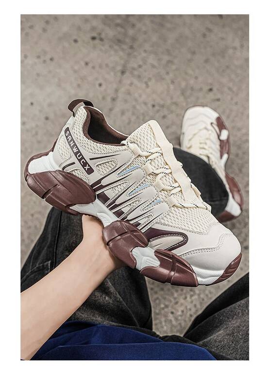 Men's Dad Shoes, New Summer Style, Trendy And Fashionable Versatile Sneakers, Popular Online, Height-increasing_vogvips.com
