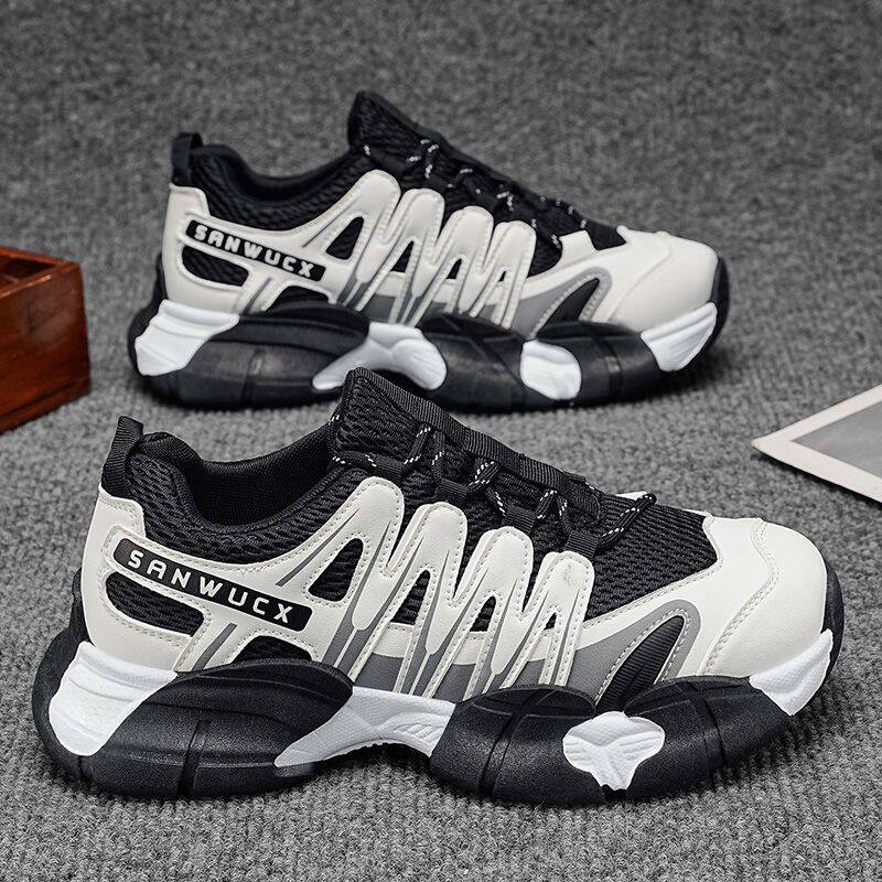Men's Dad Shoes, New Summer Style, Trendy And Fashionable Versatile Sneakers, Popular Online, Height-increasing_vogvips.com