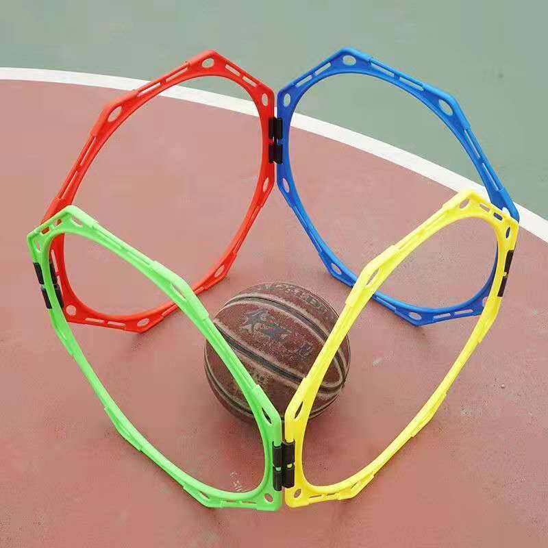 Football Equipment Sports Agility Circle Children's Hexagonal Basketball Training Obstacle Object Energy Ring_desvips.com