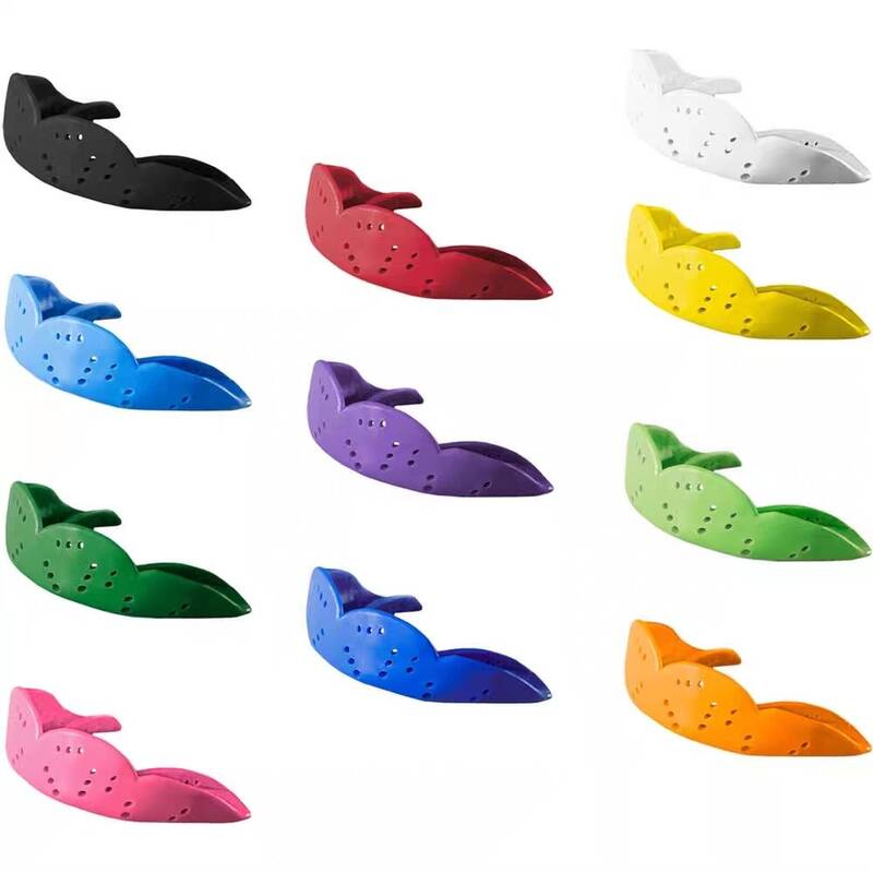 SISU Same Style Taekwondo Boxing Heat Moldable U-Shaped Breathable Football Sports Thin Mouthguard_voghion.com