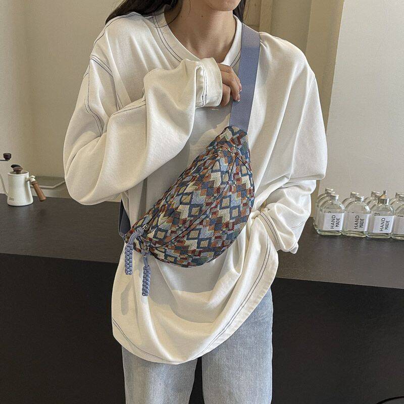 Sports Chest Trendy Single-shoulder Crossbody New Japanese-style Versatile Small Bag, Niche Design, Suitable For Phones_desvips.com