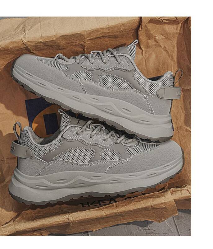Men's 2025 New Autumn Breathable Non-slip Mesh Sports Casual Versatile Running Black Thick-soled Dad Shoes_vogvips.com
